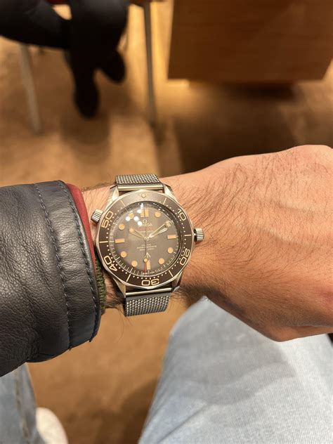 omega seamaster on wrist|omega nttd review.